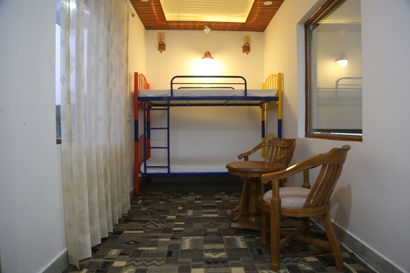 Executive Suite bunk bed and sitting corner