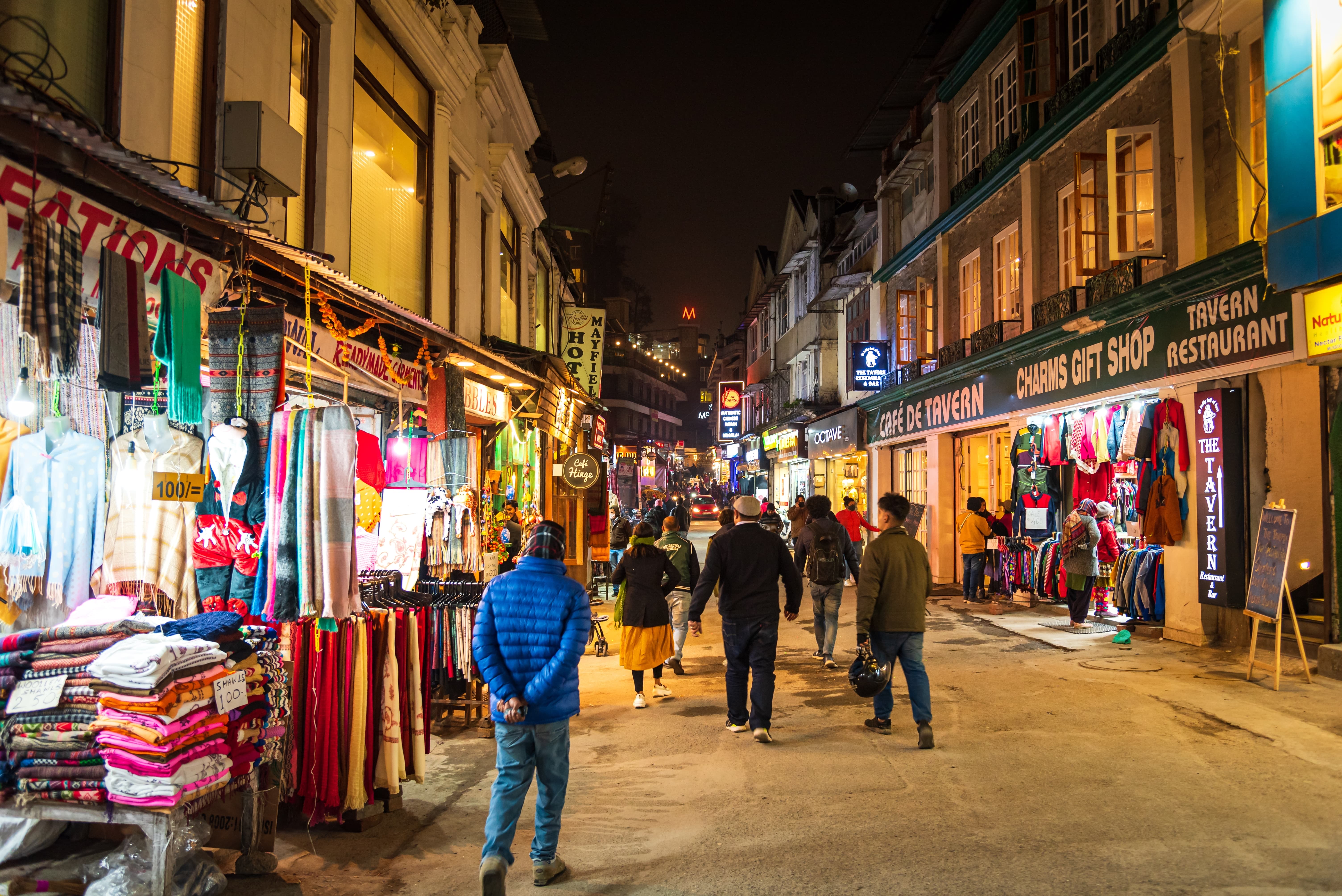Market walk near Mussoorie