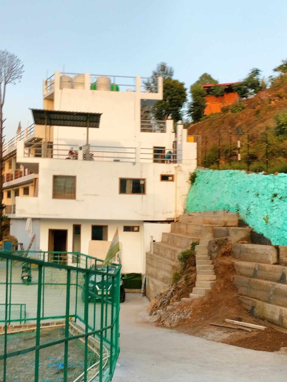 Hillside outdoor view near the resort